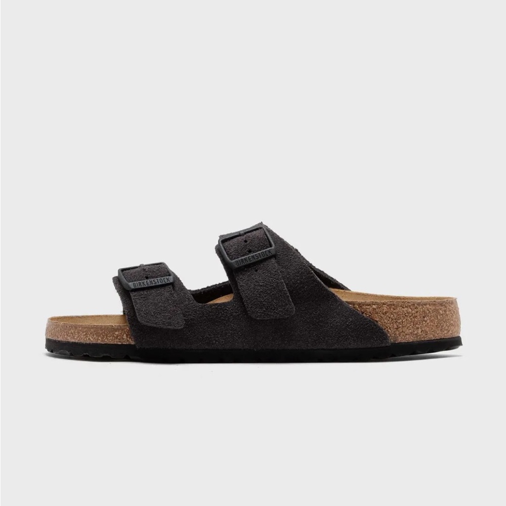 Birkenstock Arizona Velvet Grey Mens 10 BRAND NEW